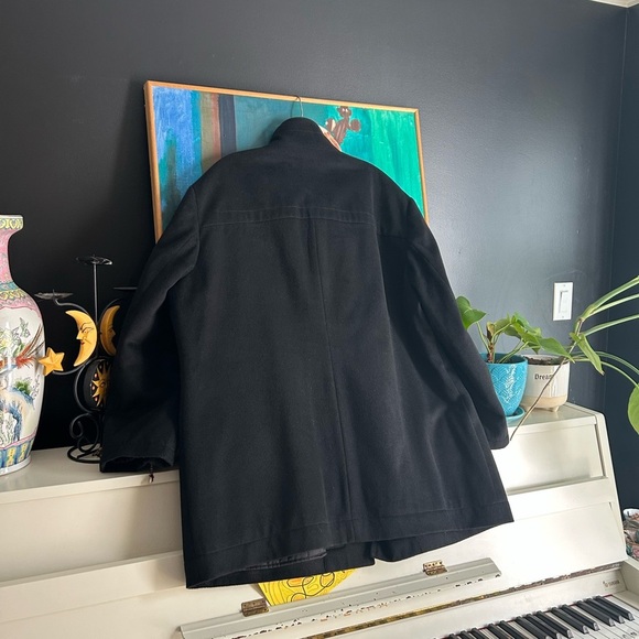 Horst Men’s Winter Jacket Pea Coat 50R Cashmere Wool Blend - Picture 10 of 16